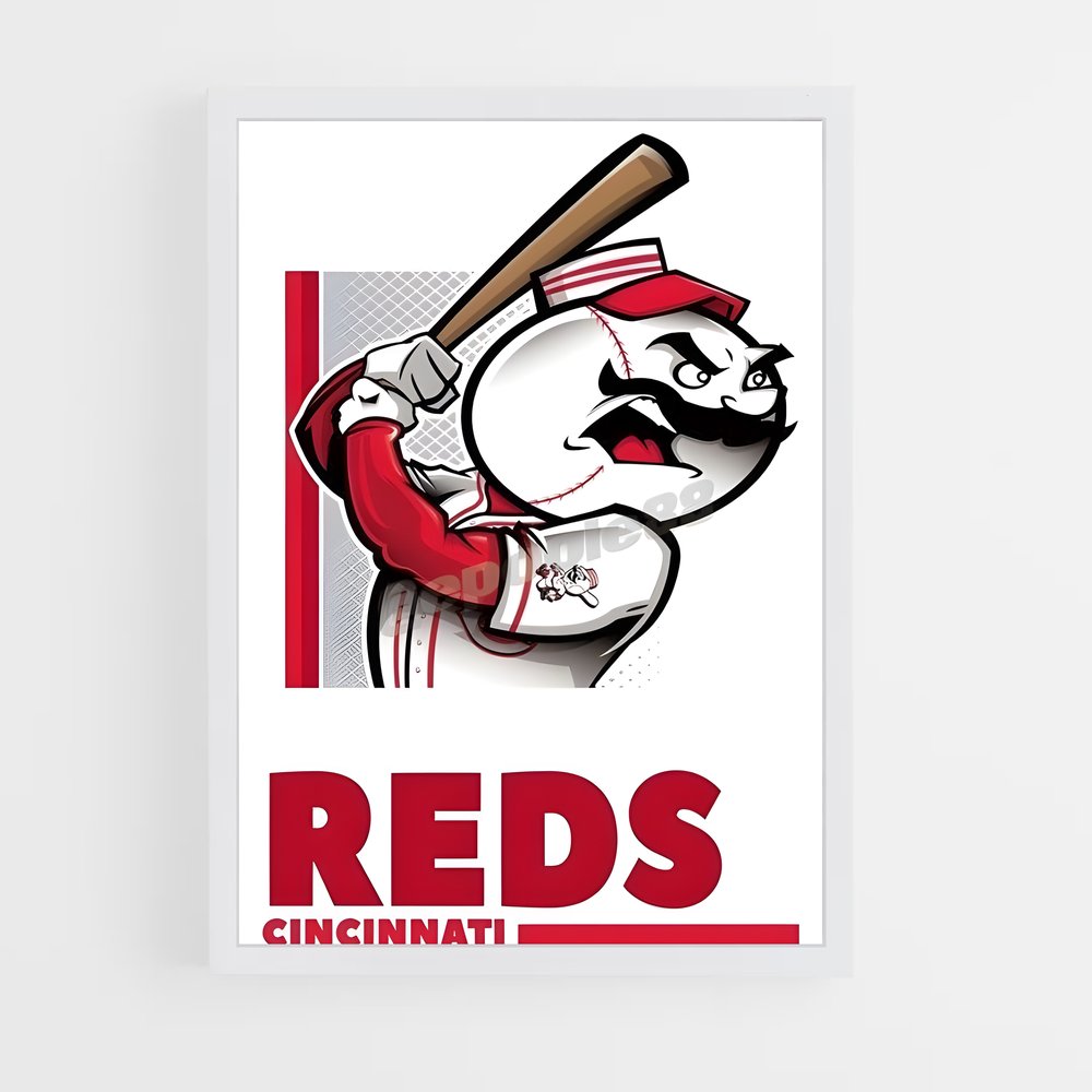 Poster Reds Revolution – affiche Baseball (vue 3)